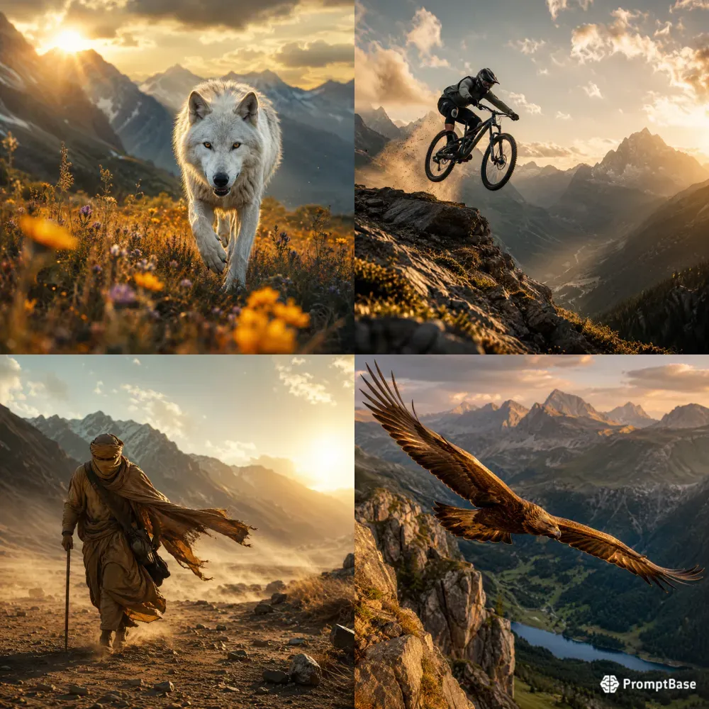 Cinematic Wideangle Character Adventures