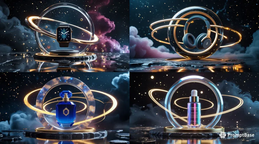 3D Cosmic Portal Product Showcases