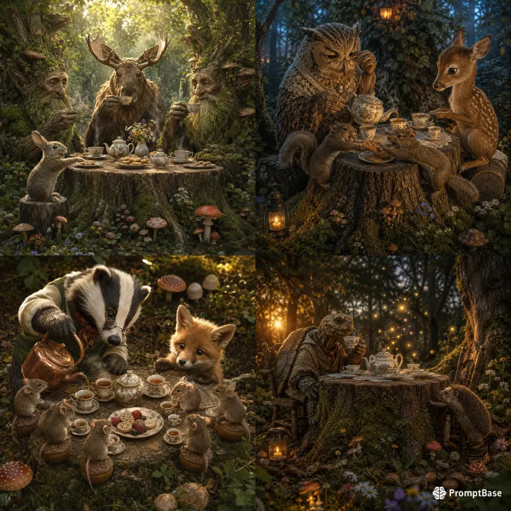Woodland Tea Parties