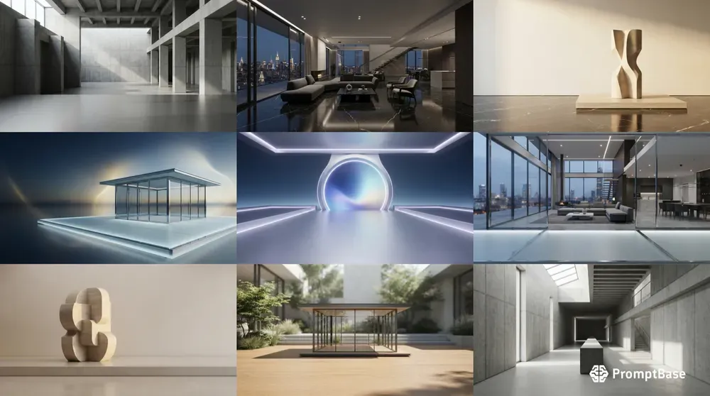 Master Commercial Design Mockups