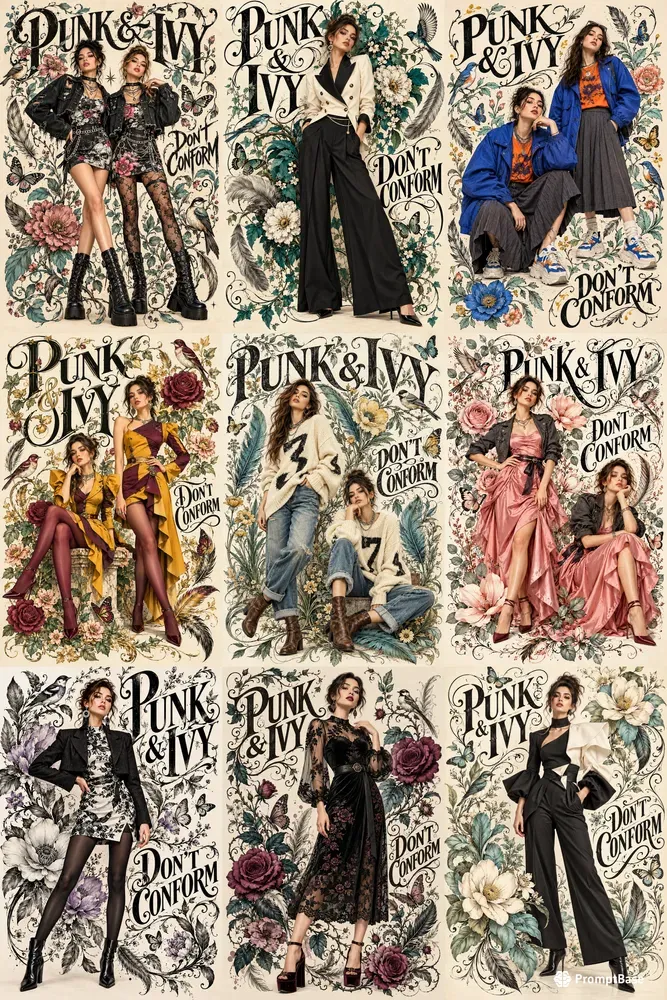 Punk Ivy Fashion Editorials