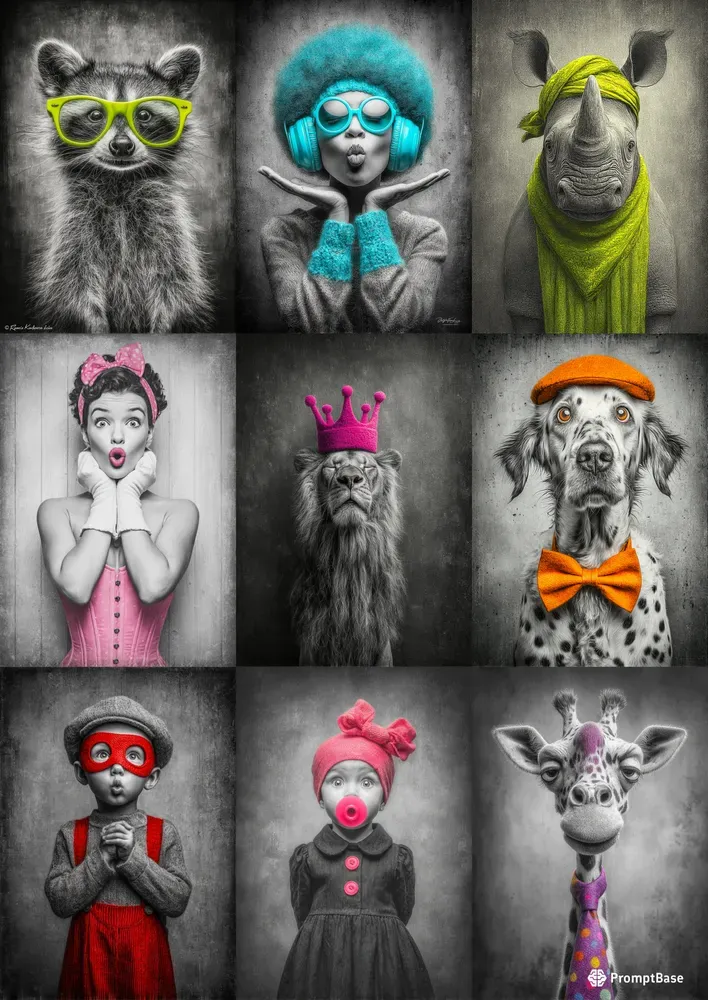Contrast Studio Portraits
