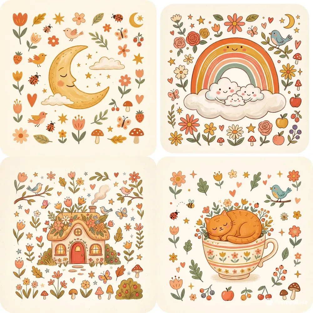 Whimsical Storybook Worlds