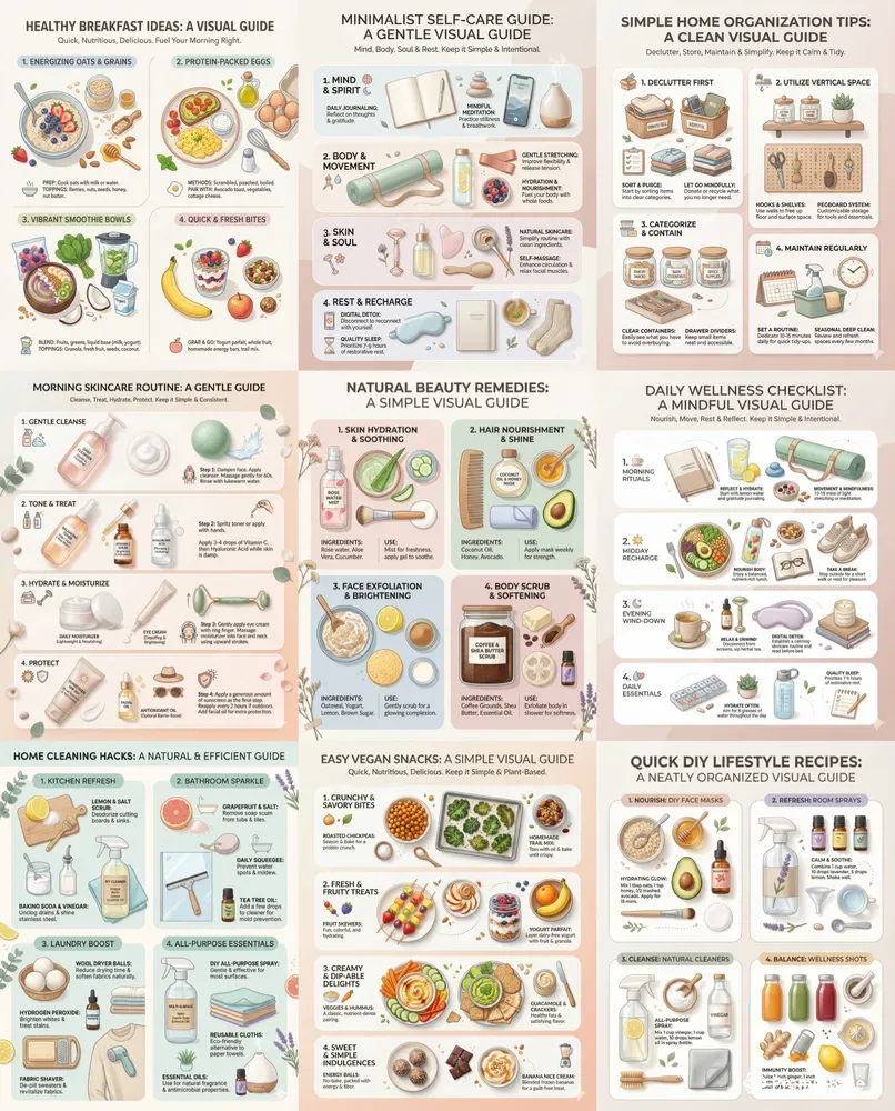 Minimal Infographic Lifestyle Images