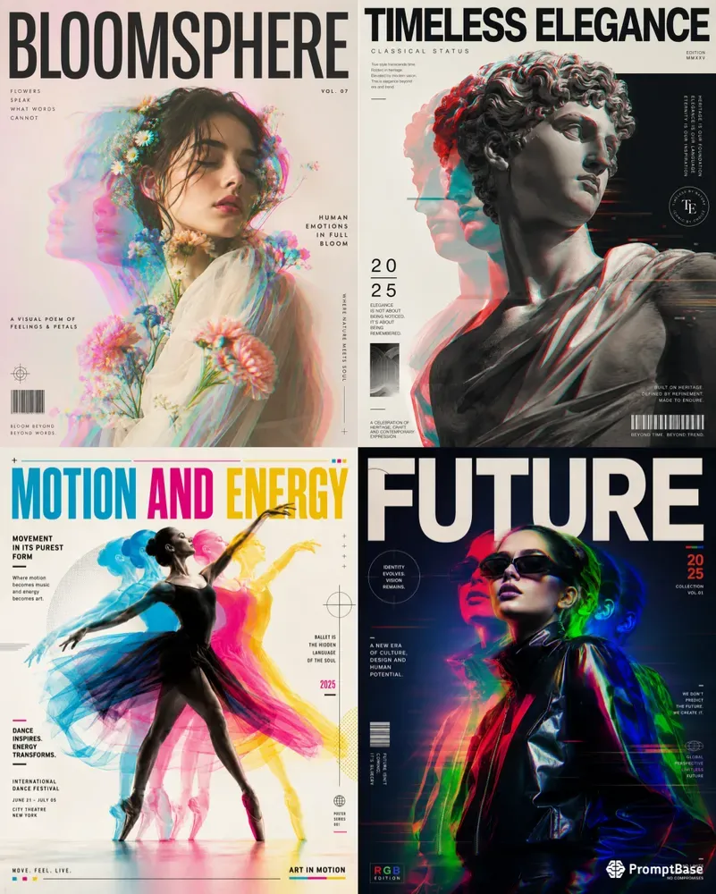 Modern Editorial Posters