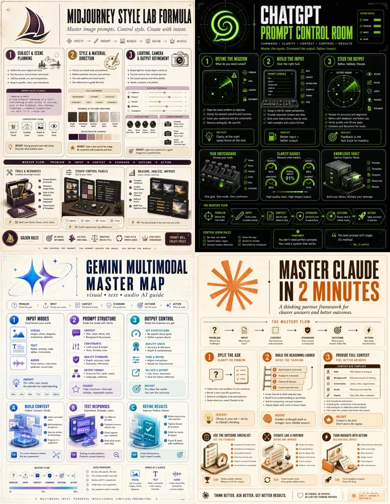 Mastery Infographic Posters