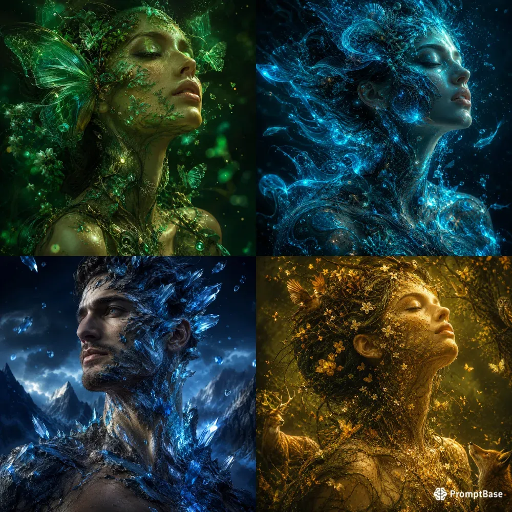 Elemental Human Fusions