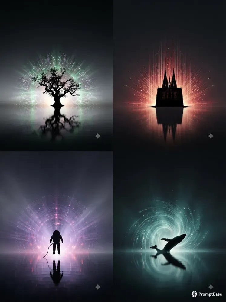 Dramatic Silhouette Art