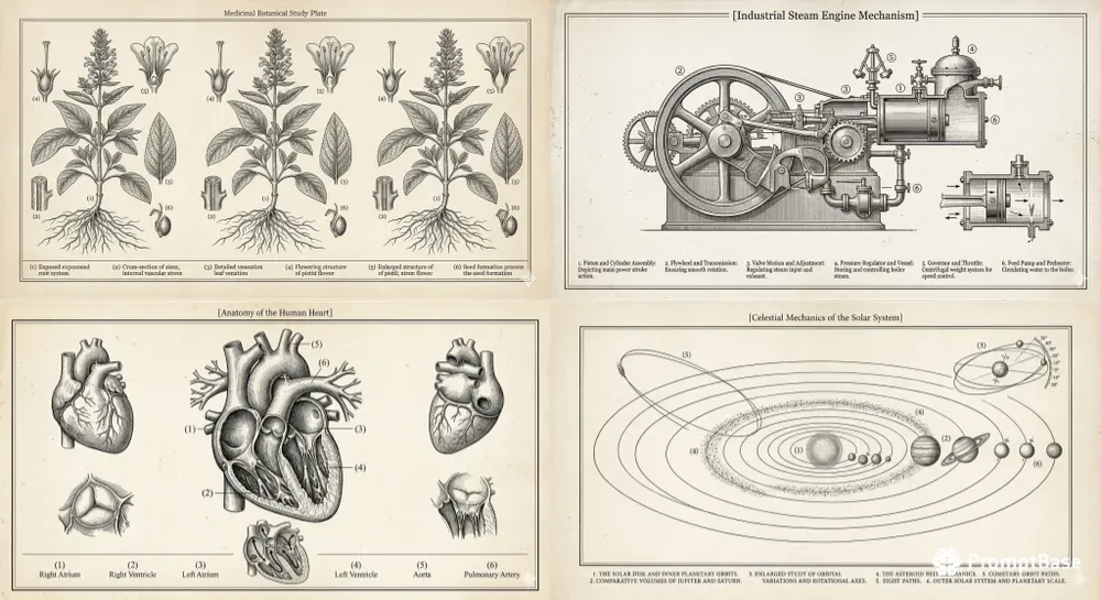 Victorian Engraving Poster Generator