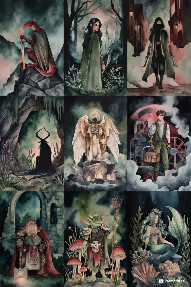 Fantasy Character Concept Art