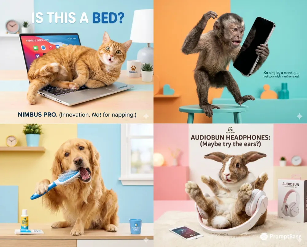 Funny Animal Fails Ads