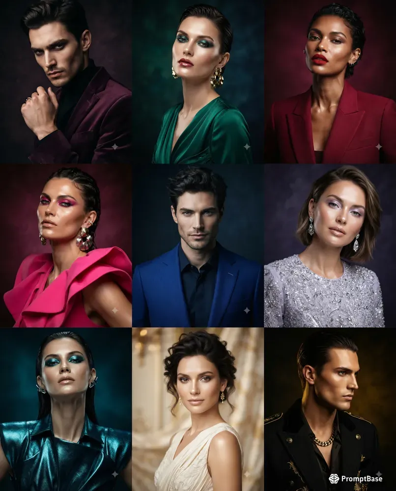 High Fashion Editorial Portraits