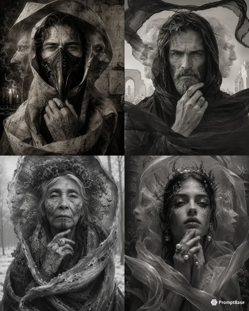 Veiled Echo Portraits