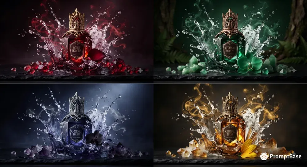 The Cinematic Perfume Splash Collections