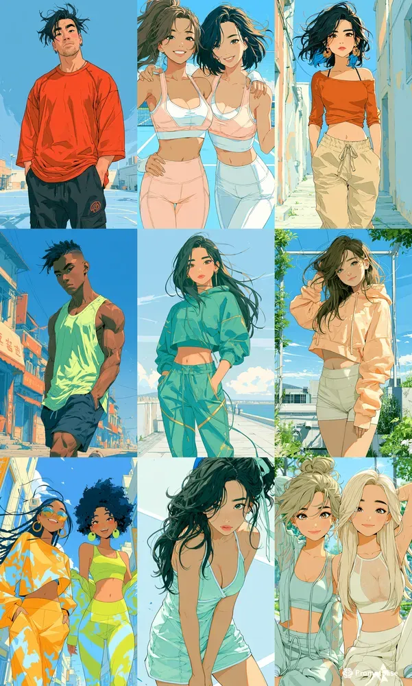 Anime Sport Fashion