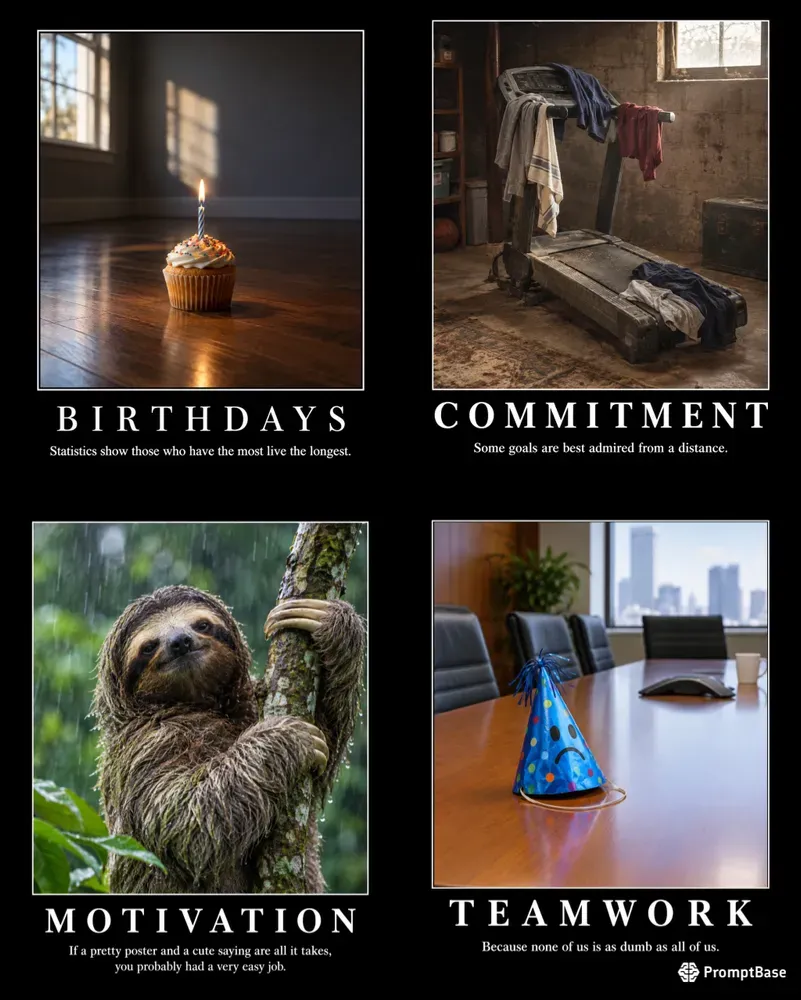 Demotivational Posters For Any Occasion