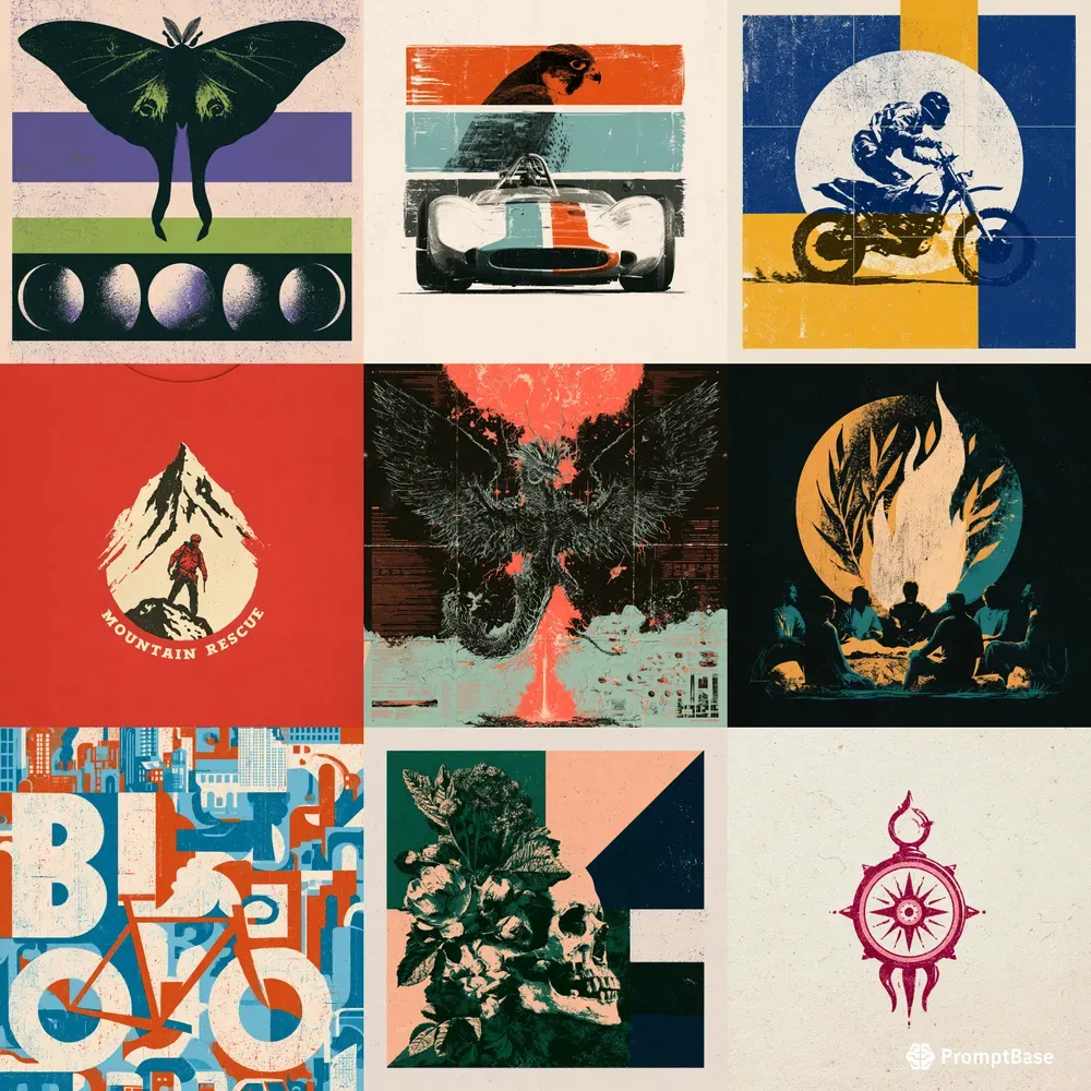 Screen Print T Shirt Graphics