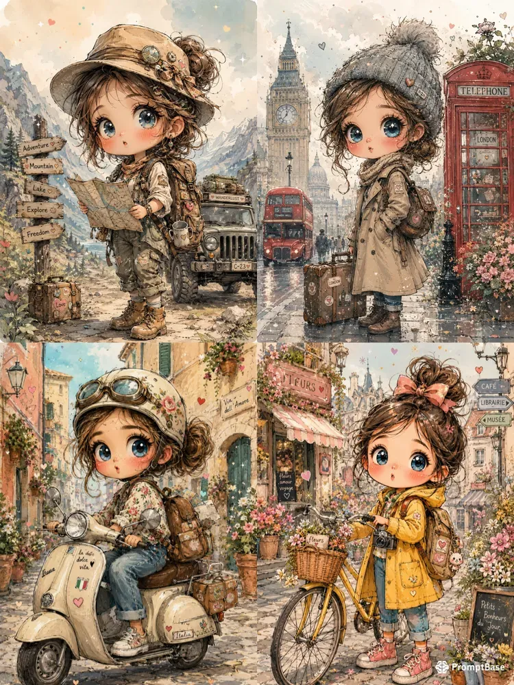 City Explorer Nomad Girl Junk Journals