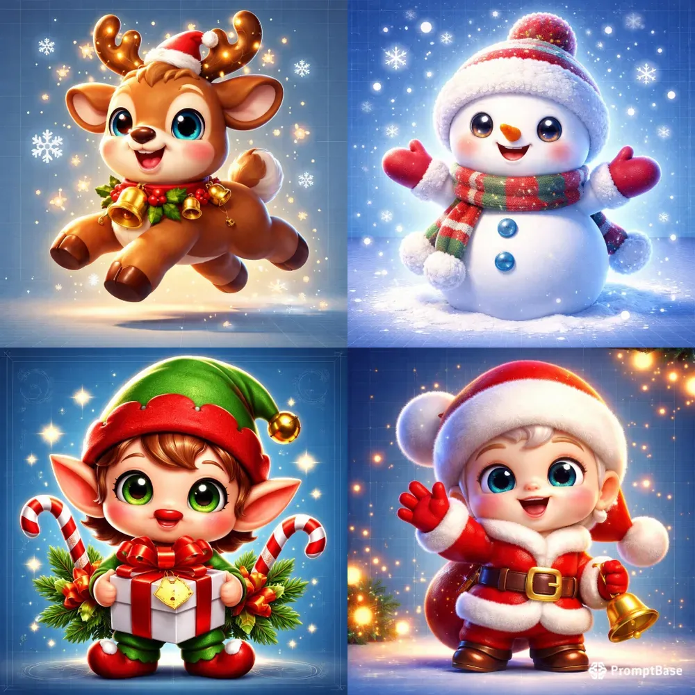 Christmas 3D Blueprints