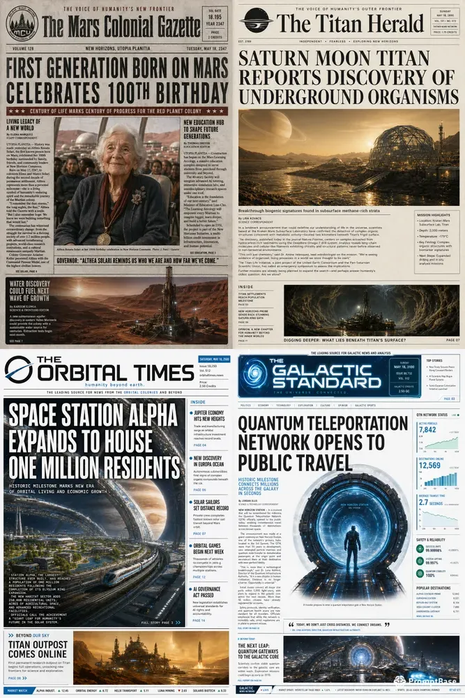 Newspapers From The Future
