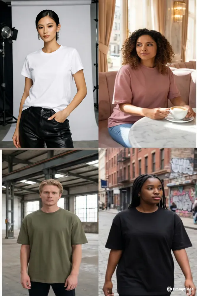 Hyperrealistic Apparel Mockups