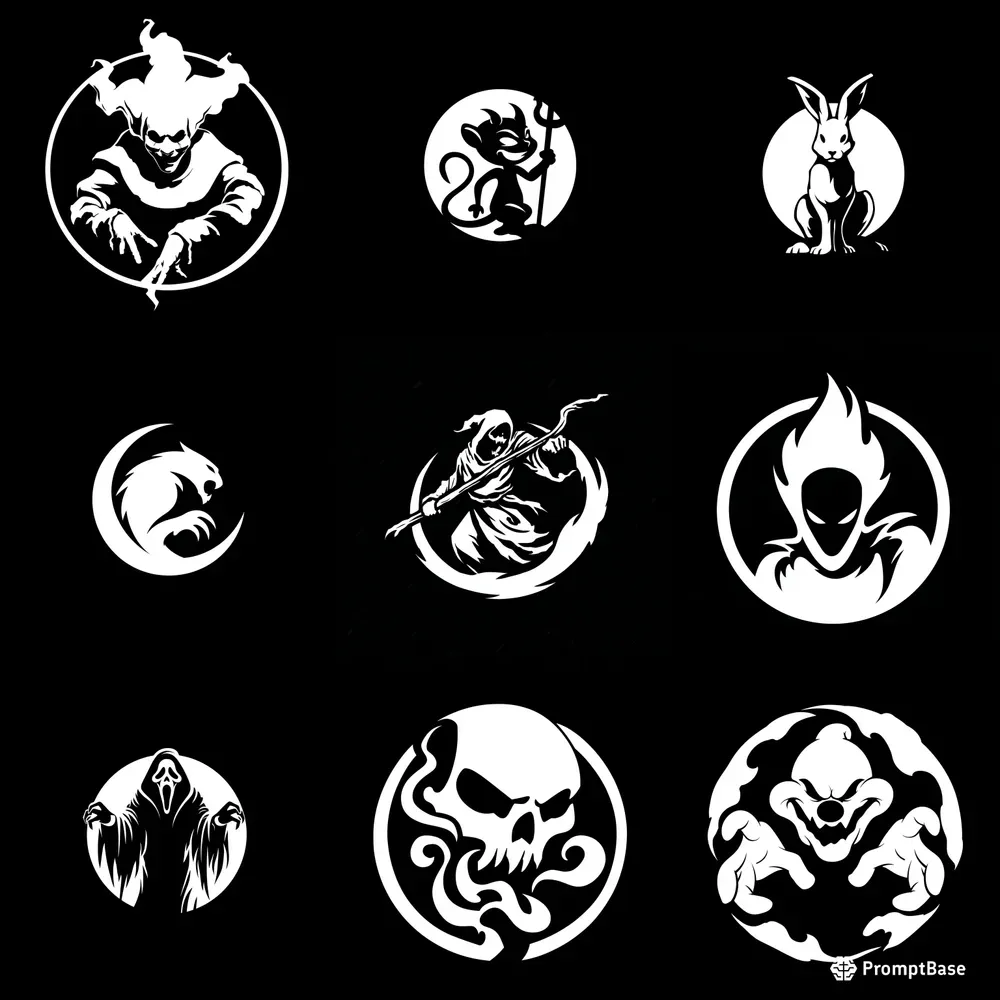 Monochrome Vector Logos
