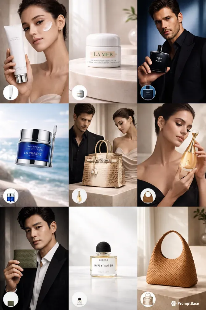 No Distortion 4K Product Poster Creators