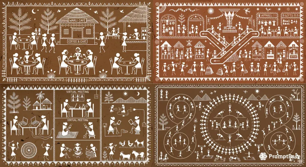 Warli Art Generator