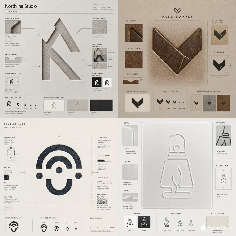 Brand Mark Texture Direction Systems