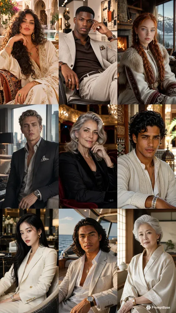 Beautiful Luxury Portraits