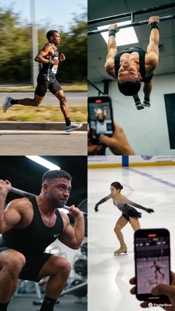 Fitness Influencer Street Photography