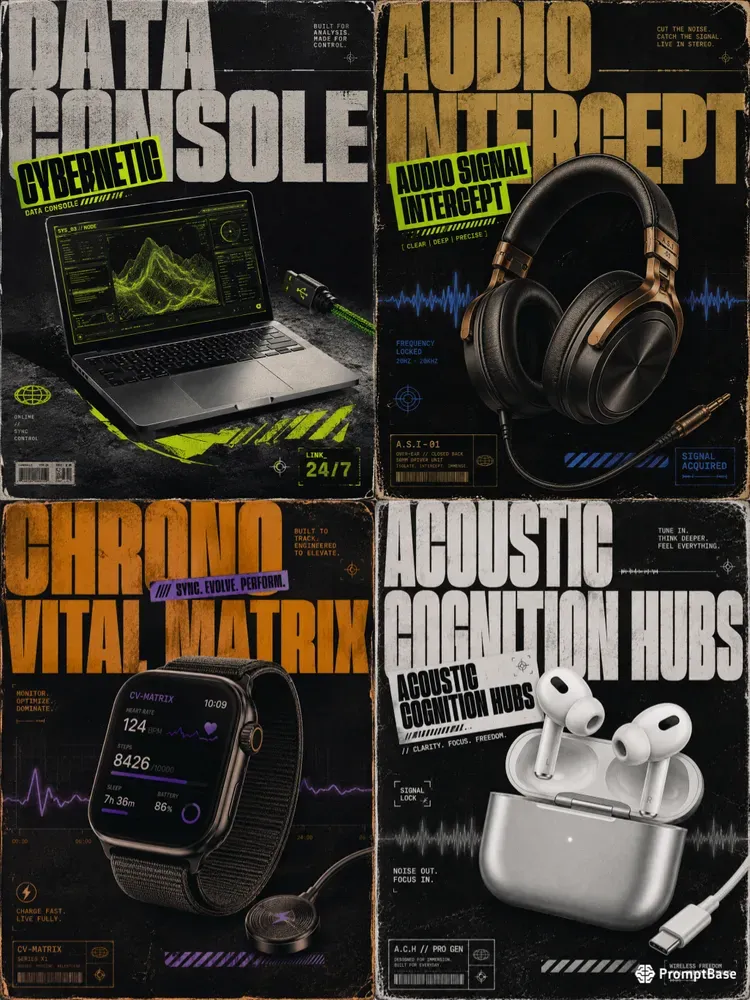 Retro Product Designs