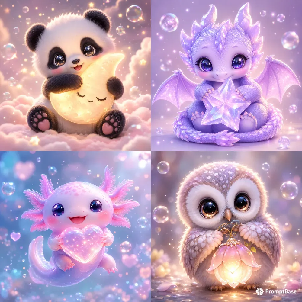Dreamy Kawaii Fantasy Friends Collections