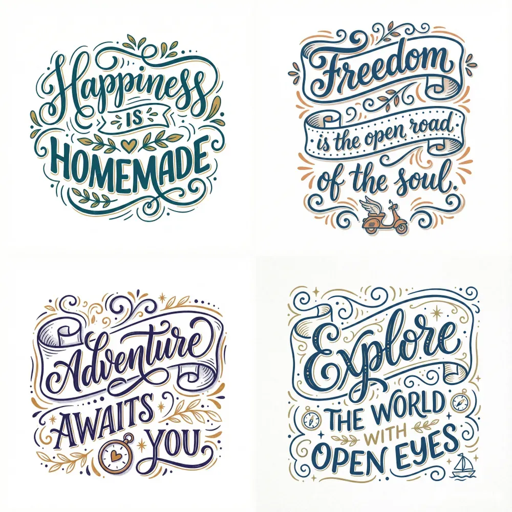 Handlettered Quote Art