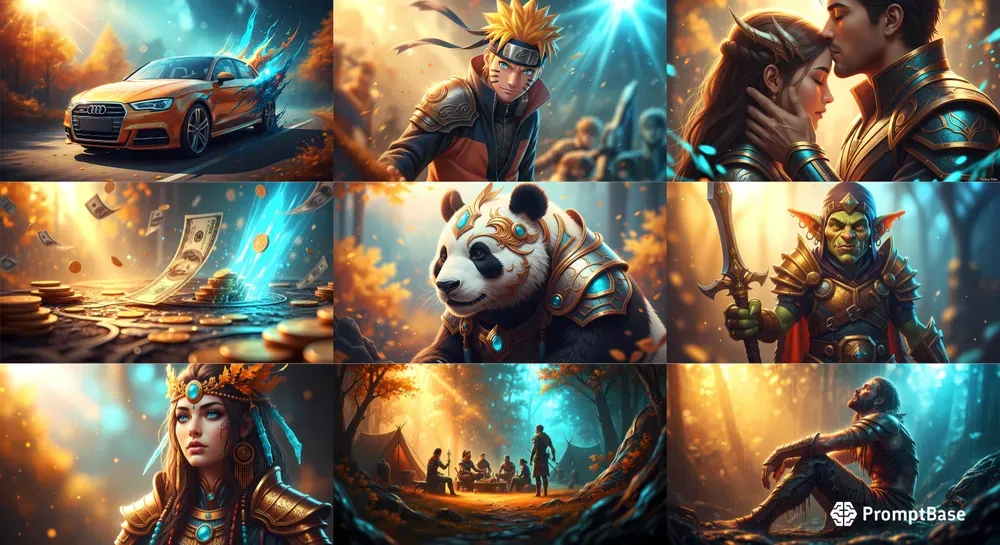 Luminous Autumn Heroic Portraits