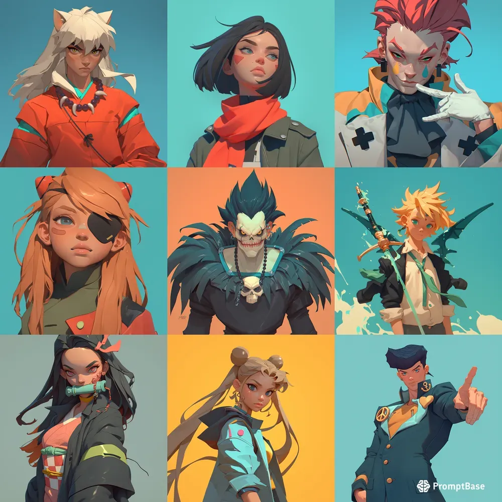Charming Anime Expressions