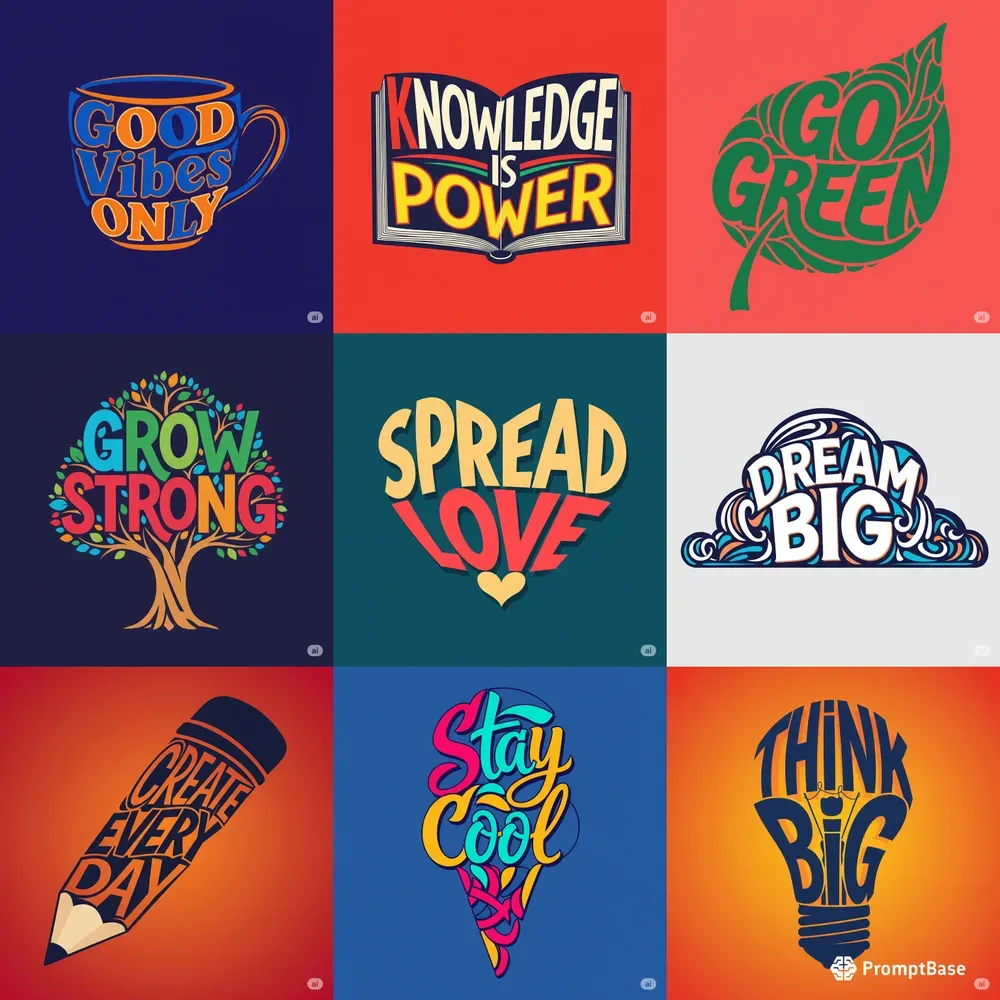 Typographic Shape Art Generators