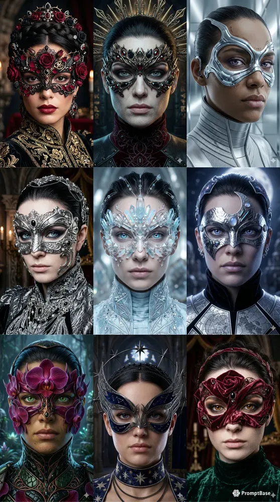 Surreal Fashion Masks