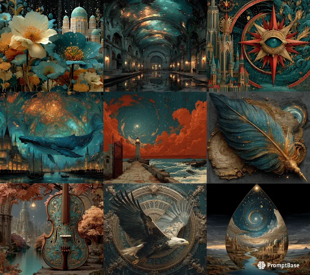 Celestial Metaphysical Fantasy Art