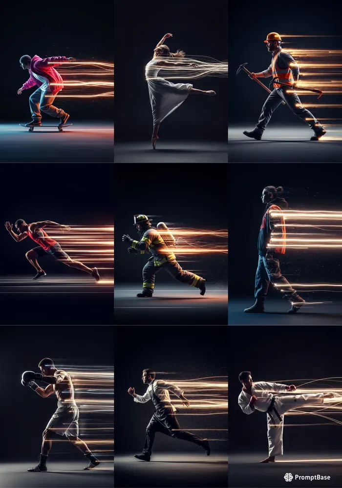 Fullframe Motion Tunnel Portraits