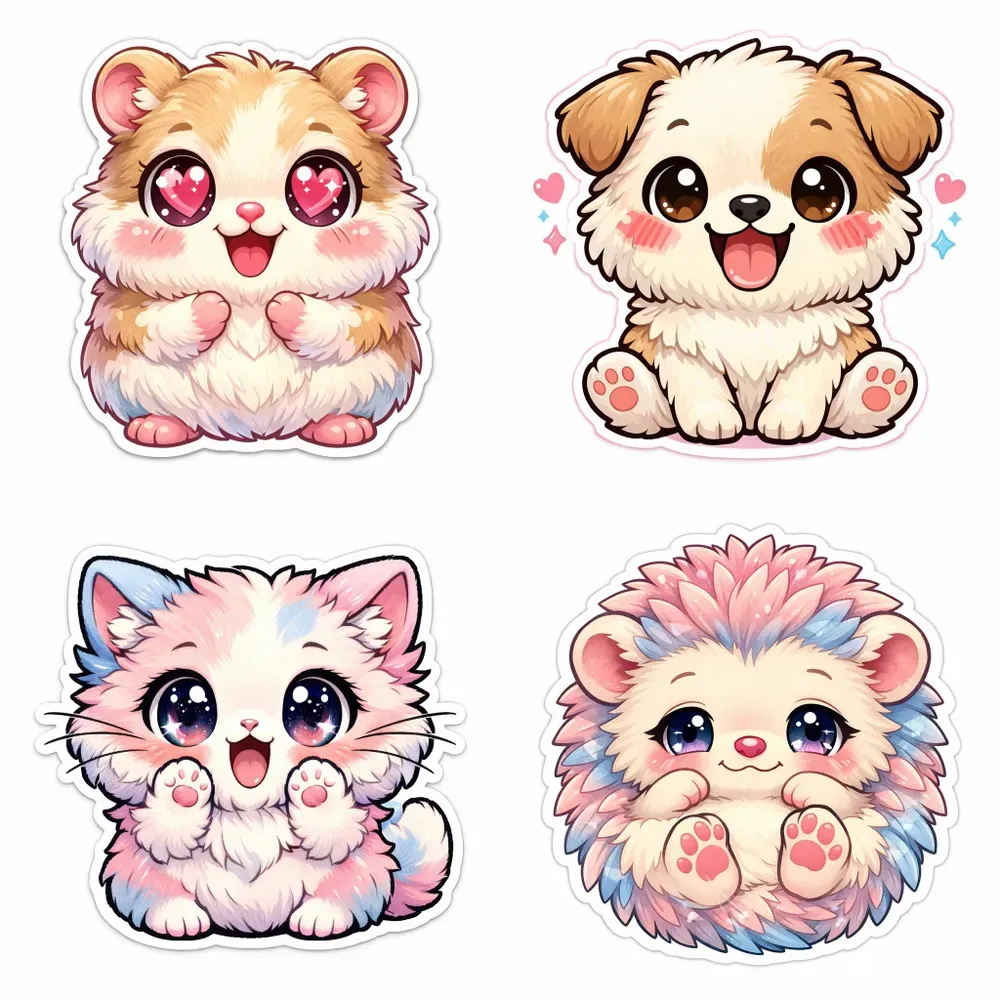 Cute Animal Emoji Stickers