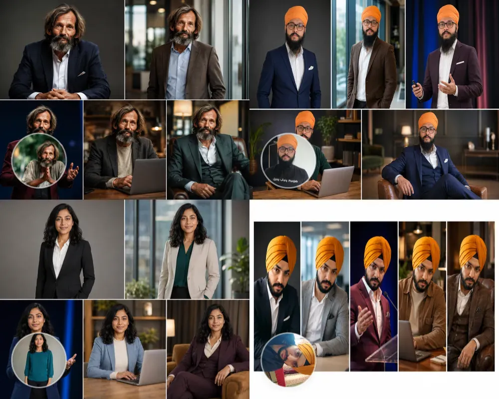 5 Professional Photos From 1 Photo