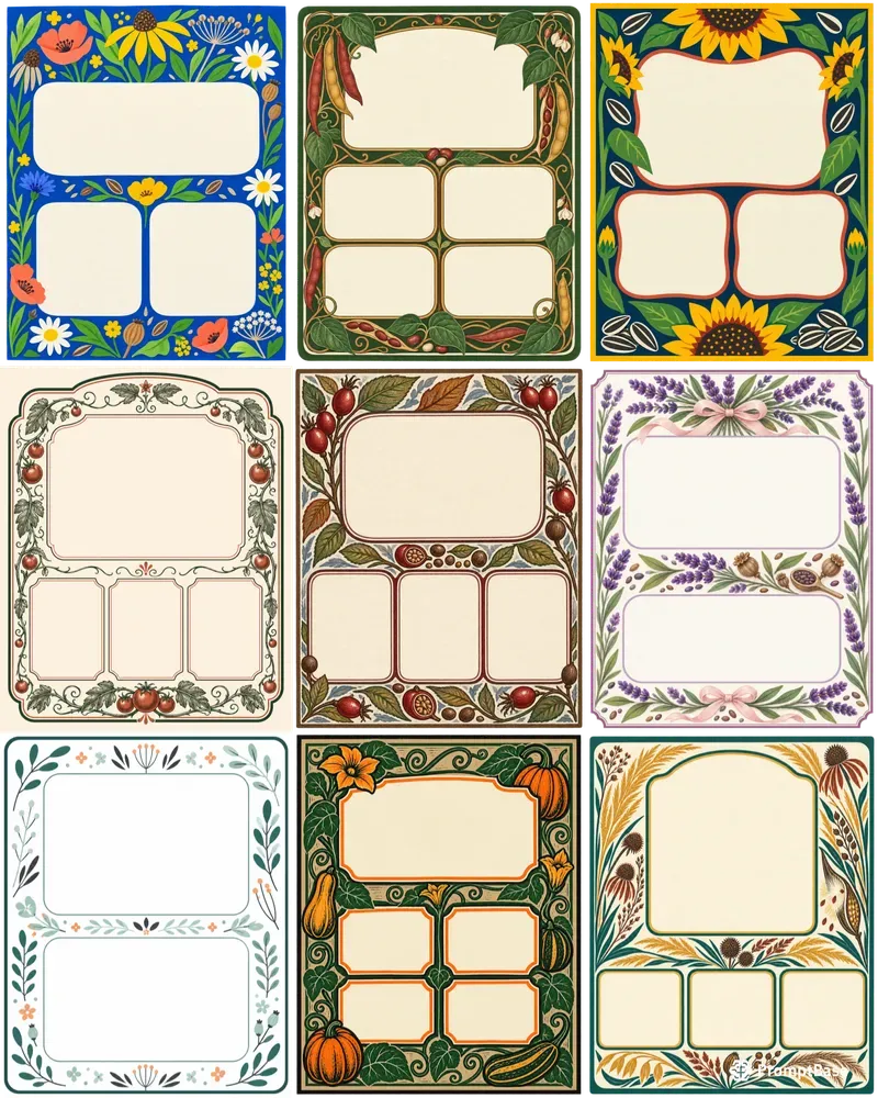 Create Seed Swap Packet Labels