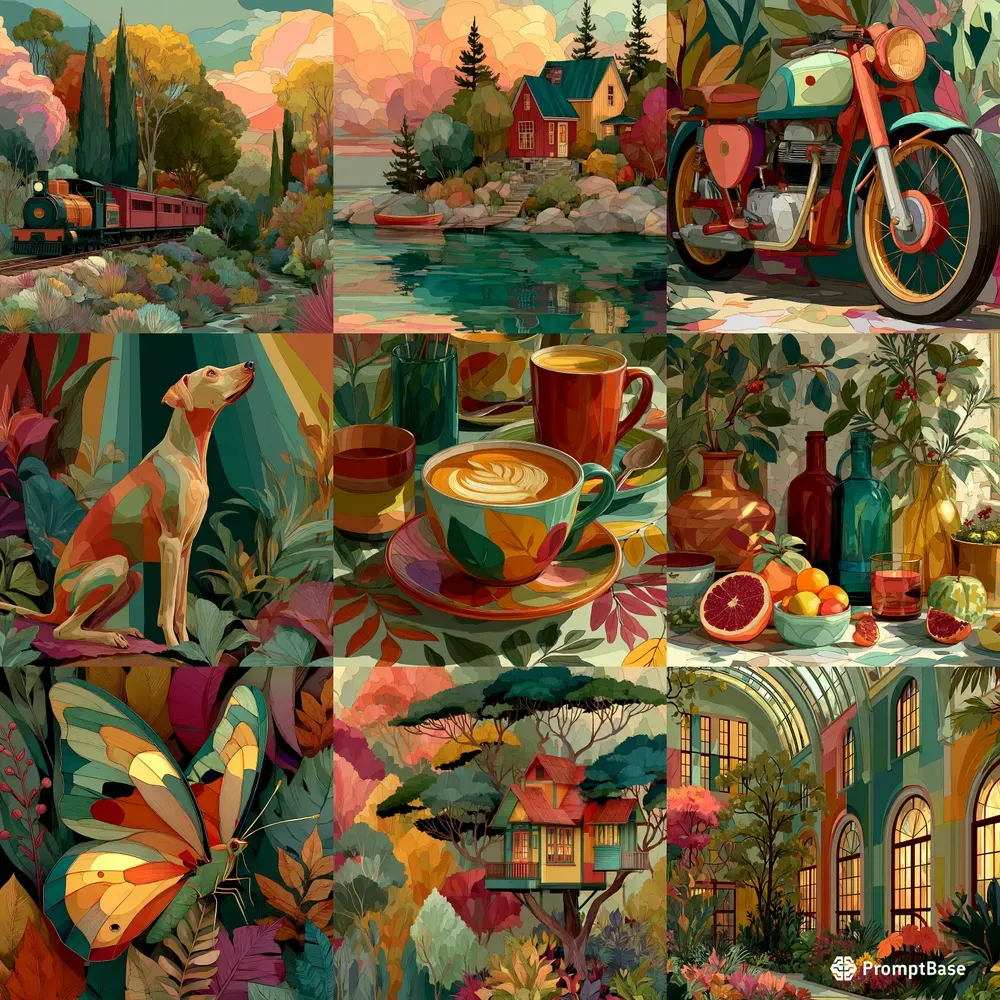 Flat Storybook Golden Hour Animations