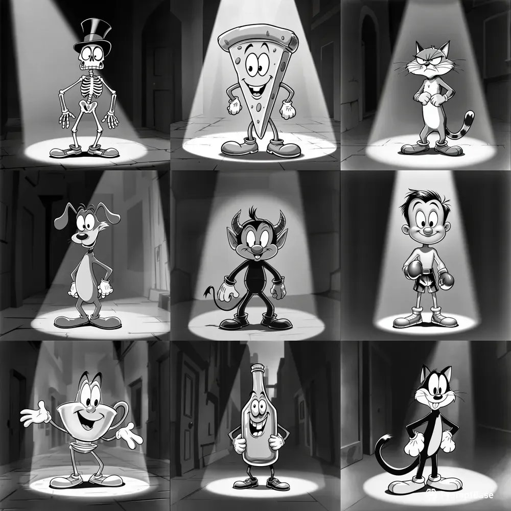 Disney Vintage Cartoon Characters 1930s