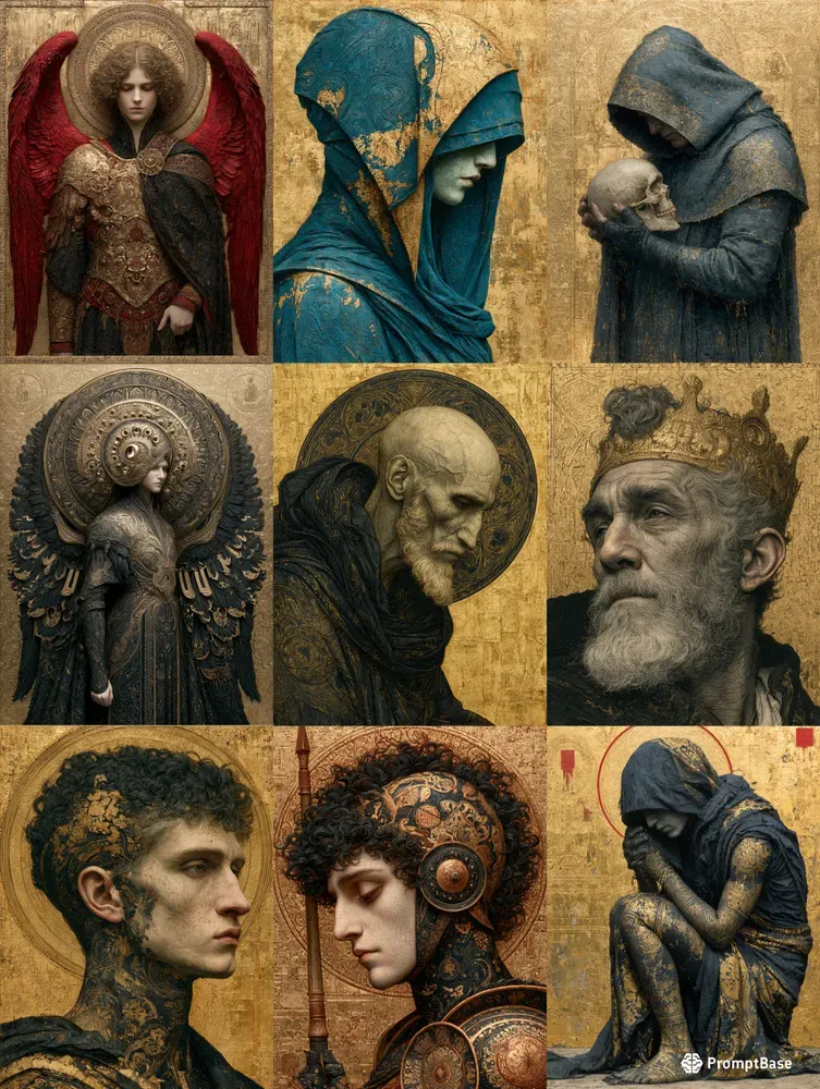 Byzantine Sacred Icon Art