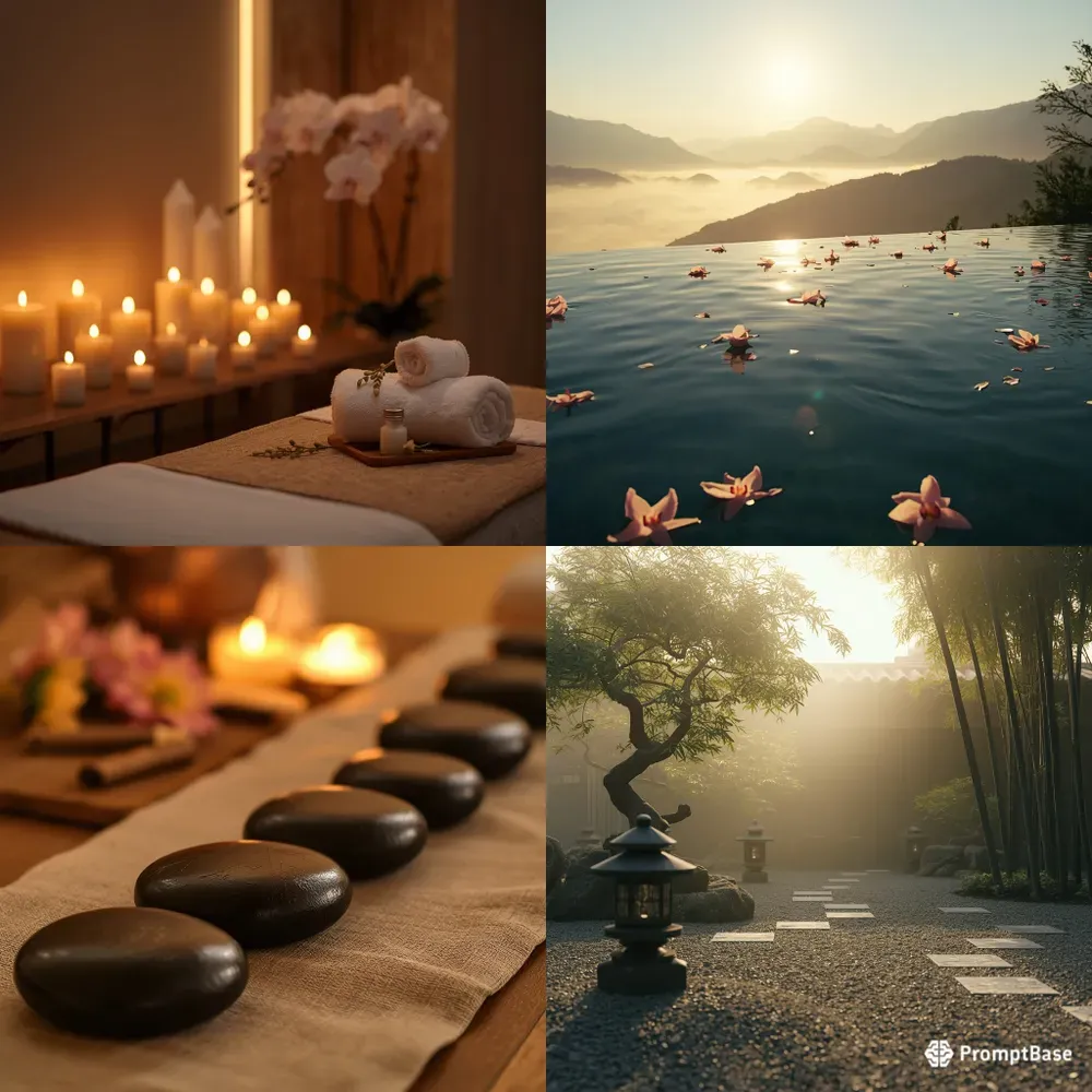 Luxury Spa Wellness Photography