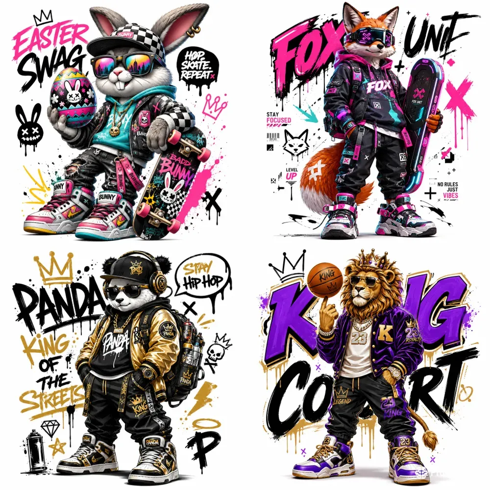 Urban Hype Character Posters