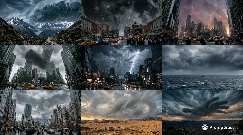 Cinematic Giant Sky Entities Anomalies