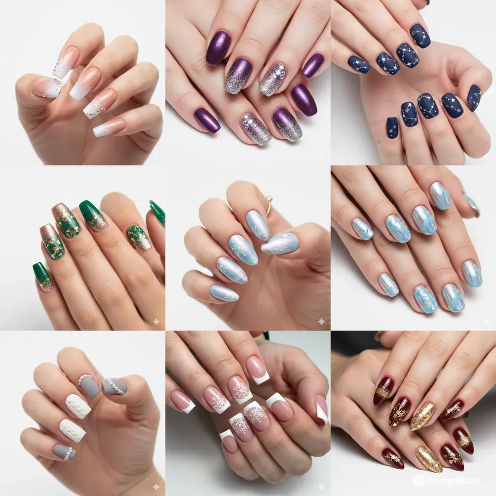 Winter Nails Designs